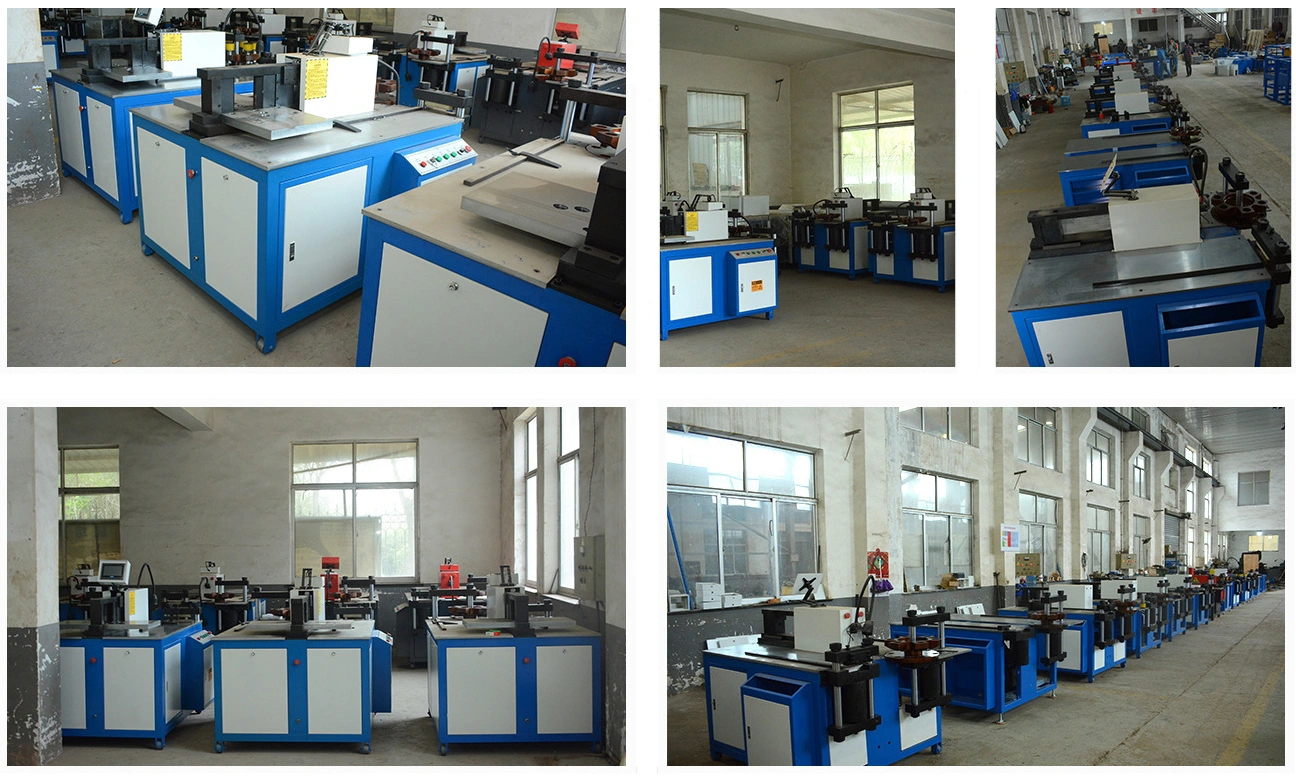 copper busbar machine